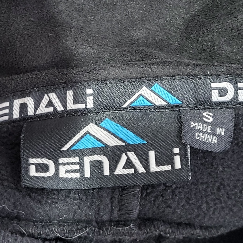 Denali Performance Fleece Lined Ski Jacket Women Black Small Full Zip Pockets - Picture 3 of 14